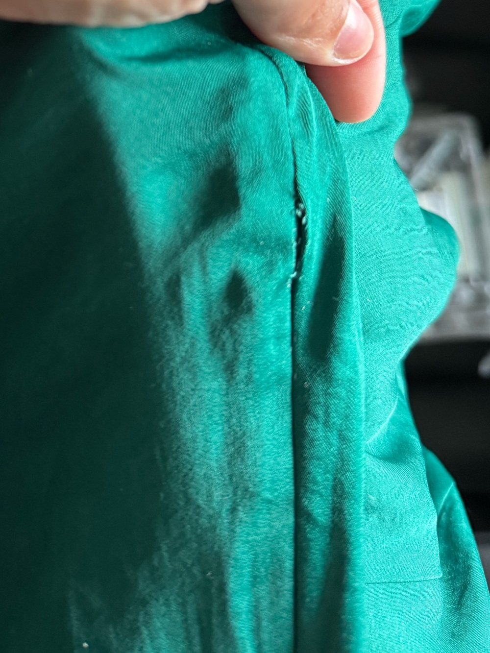 Kimchi Blue Whimsy Green Full Skirt Dress - Picture 13 of 13